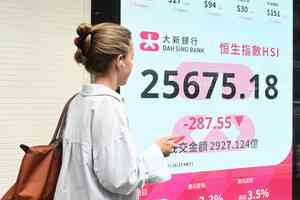 恒指低收287點 零跑汽車挫近8%首季蝕3.9億人幣