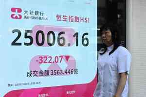 恒指挫322點、科指降0.4% 領展可分派總額跌6.4%