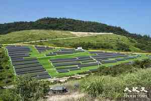 將軍澳堆填區太陽能發電場啟用 生產電力可滿足360戶家庭需求