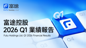 【富途業績】首季總營收按年升25% 