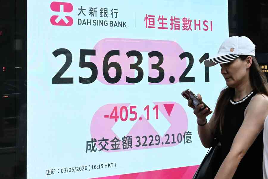 恒指挫405點 高盛降MSCI中國目標、首鋼朗澤首掛升44%