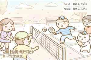  【傭仔澳洲日記】傭仔｜第一次打匹克球