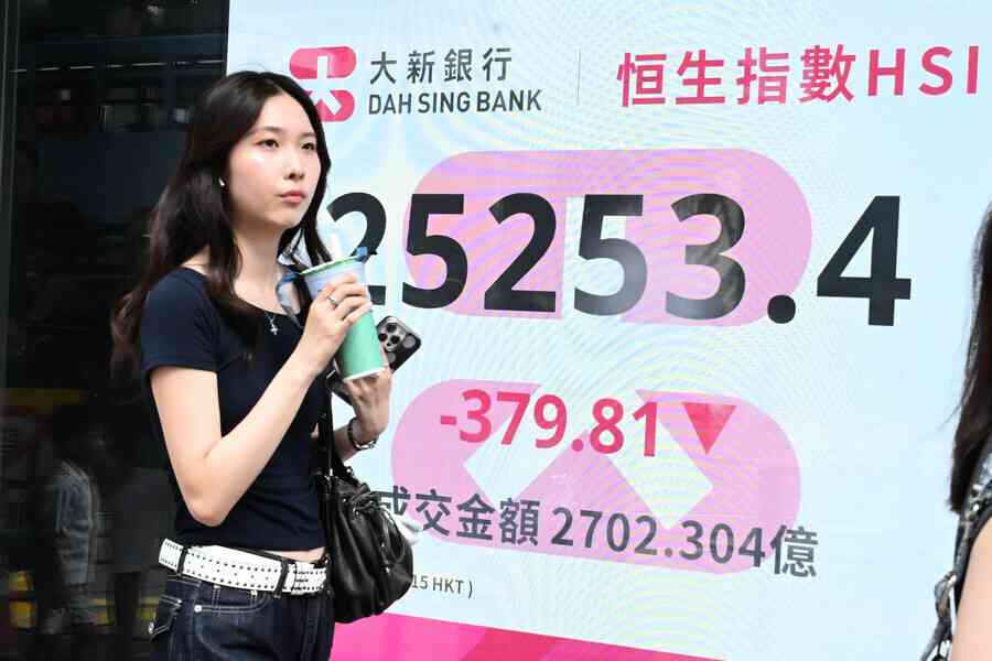 恒指挫379點、科指跌1.6% 閱文插逾7%附屬補繳3億人幣稅款