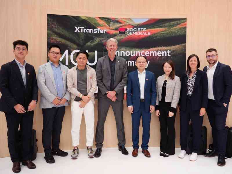 XTransfer與法國興業銀行強強聯手 簡化全球貿易跨境支付流程