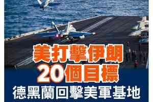 【A1頭條】美打擊伊朗20個目標 德黑蘭回擊美軍基地