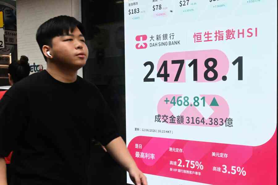 恒指升468點 阿里傳收競購樸樸超市、樂艙物流配股