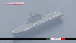 日本最大護衛艦罕見首次執行美艦護航任務