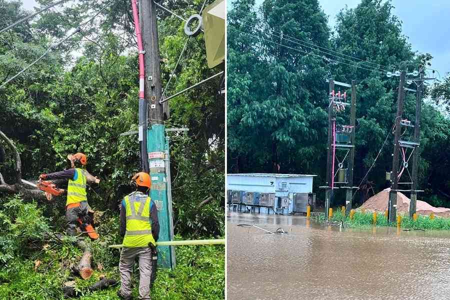 紅霞｜中電：新界仍有約30用戶電力供應受影響 料傍晚復電