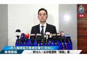 尖沙咀酒吧血案警拘黑幫頭目「犁庭掃穴」動員800人搜百處所