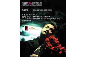 好去處｜張國榮70周年誕生祭 奧海城430吋巨幕免費放映三大經典演唱會