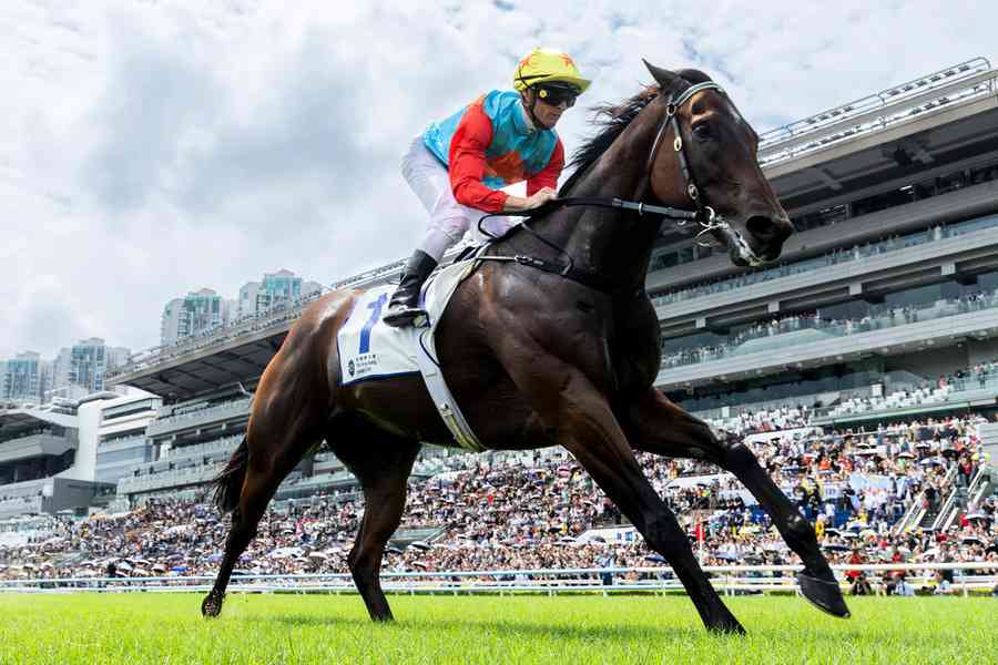 馬王「嘉應高昇」紀錄 21連勝再創香港歷史