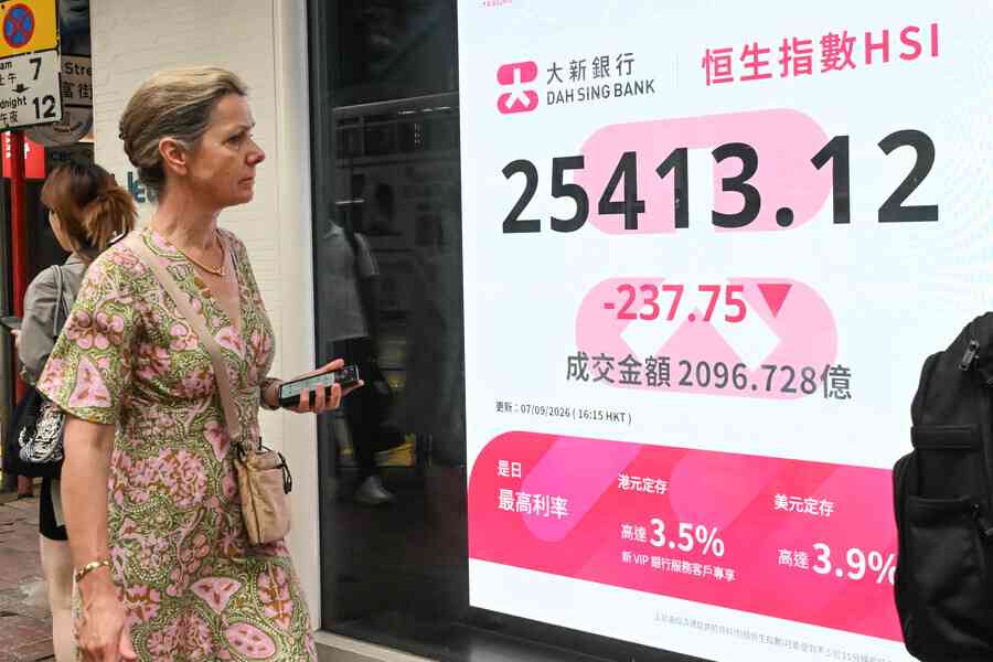 恒指倒跌237點 麥科田首掛挫逾42%、傑富瑞降智譜目標
