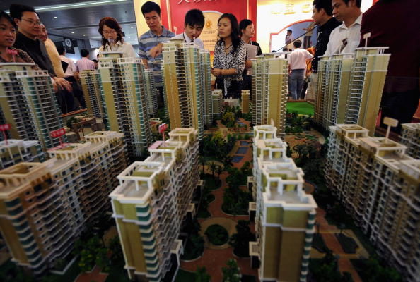 中國樓市已經綁架了中國經濟和廣大中低收入階層。（Getty Images）