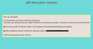 政府收近百 勒索軟件「Jaff」電郵