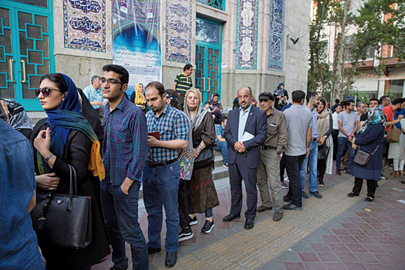 伊朗總統大選 魯哈尼贏得連任