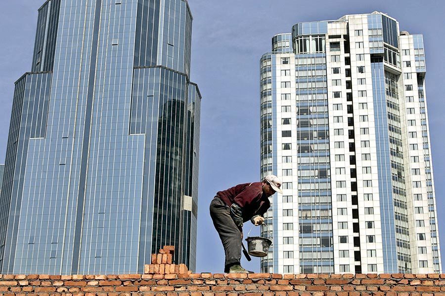 中國家庭房產淨值增加 財富面臨風險