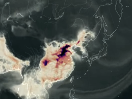 NASA監測揭大陸一氧化碳污染殃及日韓台