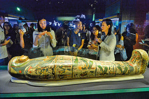 圖片新聞：科學館展出逾200件古埃及藏品