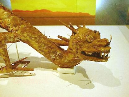 日本大阪瑞龍寺的龍標本。（網絡圖片）