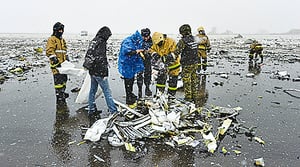 杜拜客機空難慘烈 颶風級大風或是肇因
