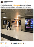 布魯塞爾車站現炸彈客 警方開火