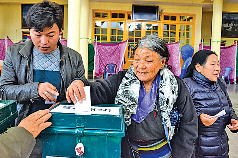 西藏流亡社區舉行大選正選