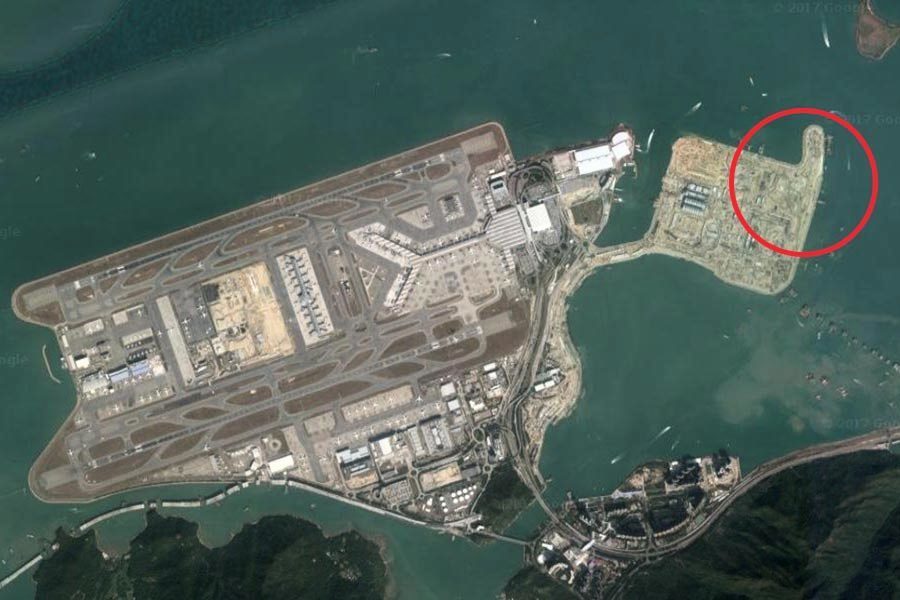 港珠澳大橋人工島再有兩鋼筒嚴重移位