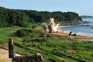 北韓試射洲際導彈 美韓攔截訓練展現實力