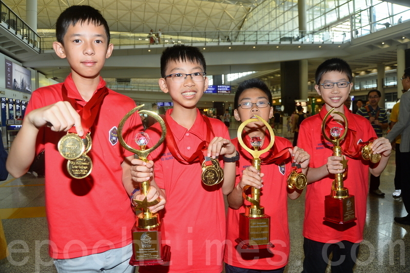 香港小學生勇奪國際數學競賽總冠軍