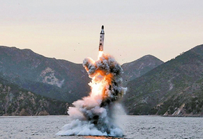 北韓續挑釁 再射潛射導彈