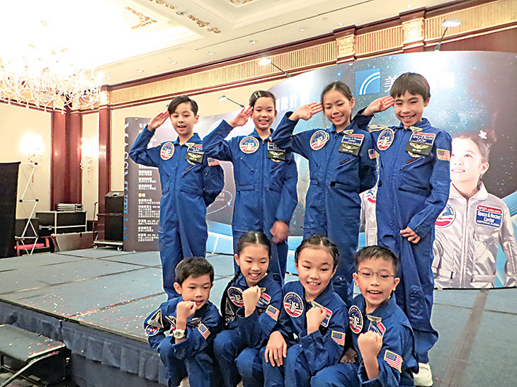 八位小太空人完成赴美訓練