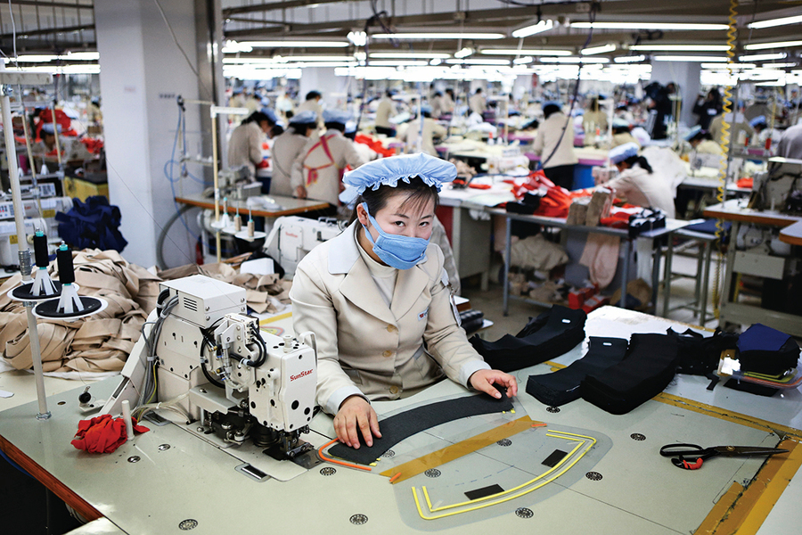 中企外包北韓生產「中國製造」服裝