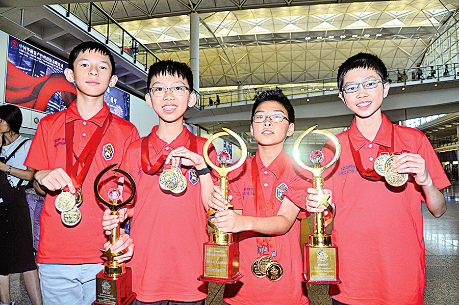 本港學生國際數學比賽屢報佳績