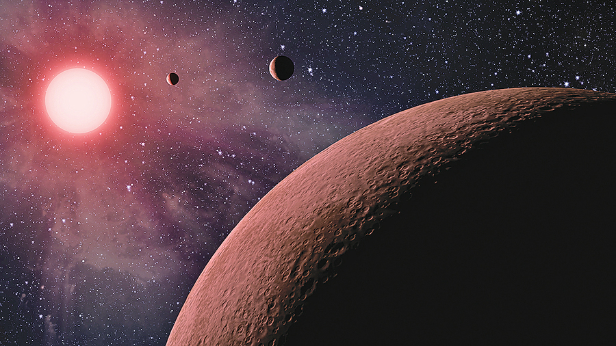 太陽系近鄰發現四顆類地行星