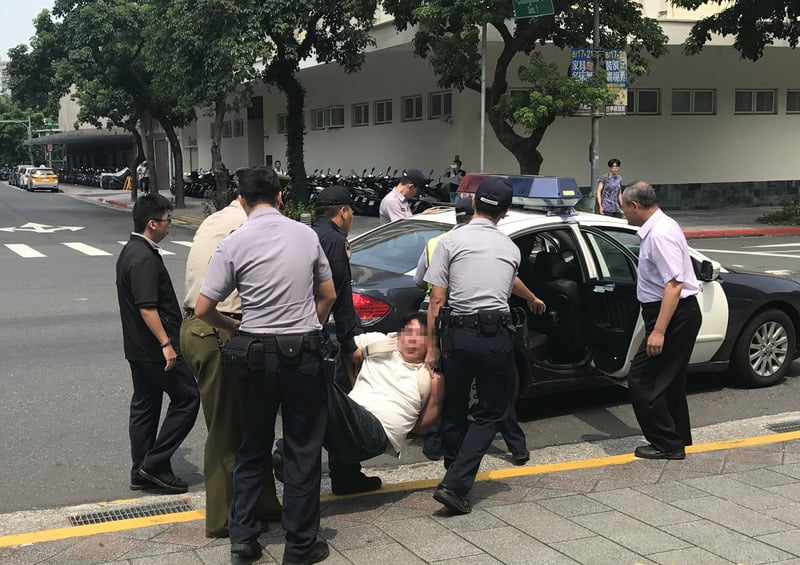 闖總統府意圖行刺蔡英文 台男遭羈押