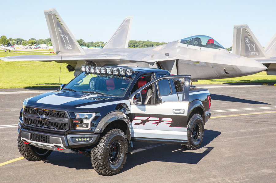 福特研發F-22戰鬥機特別版F-150猛禽