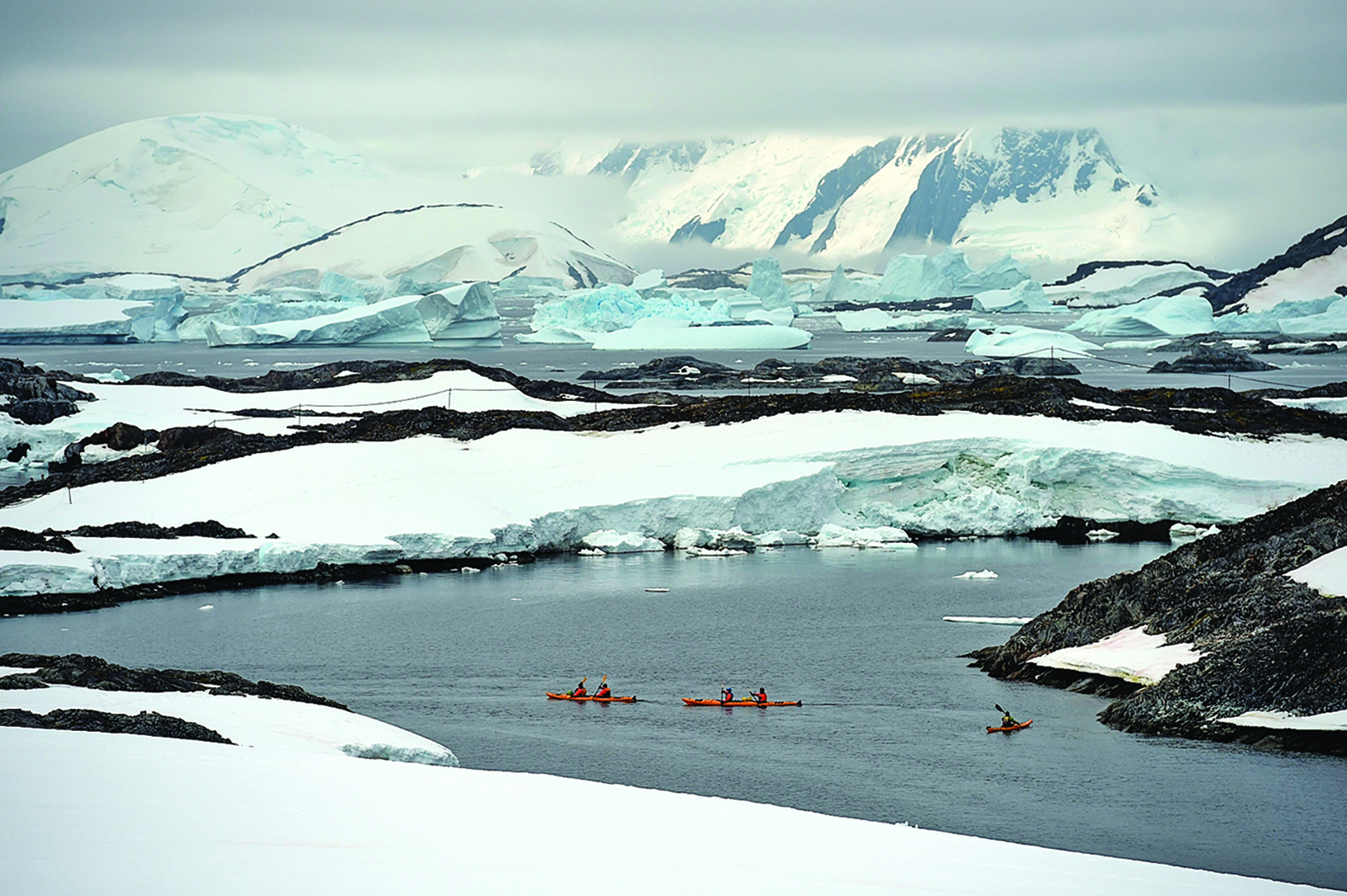 南極的冬島（Winter Island）。（Getty Images）