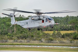 美軍最大重型直升機CH-53K 將裝備陸戰隊