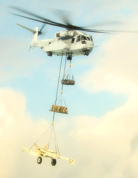 美軍最大直升機CH-53K 將裝備陸戰隊