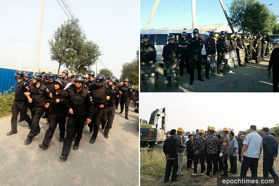 北京建高速強佔土地 村民阻施工爆衝突