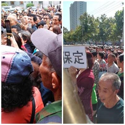民師聯署維權 黑龍江逾五千人擠爆教育廳
