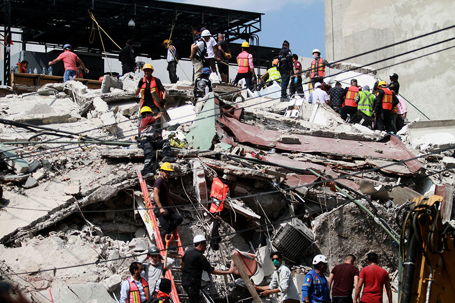 墨西哥再爆7.1級強震 至少230人死