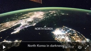 北韓三分之一的人無電可用 夜晚一片漆黑