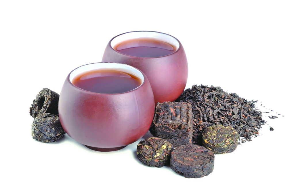 普洱茶是標準的後發酵茶。