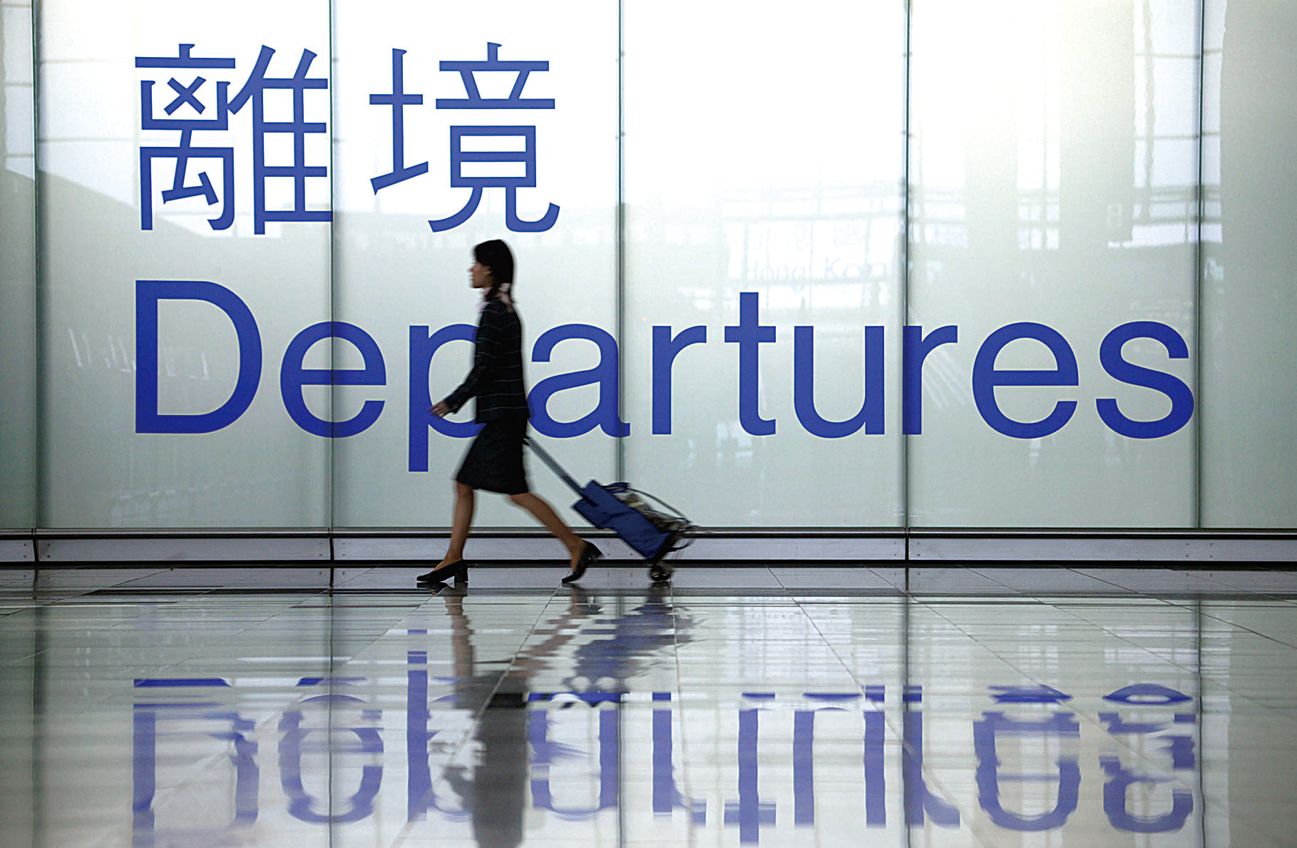 對大部份中國的中上層，過去5年的關鍵詞是「離開」。（Getty Images）