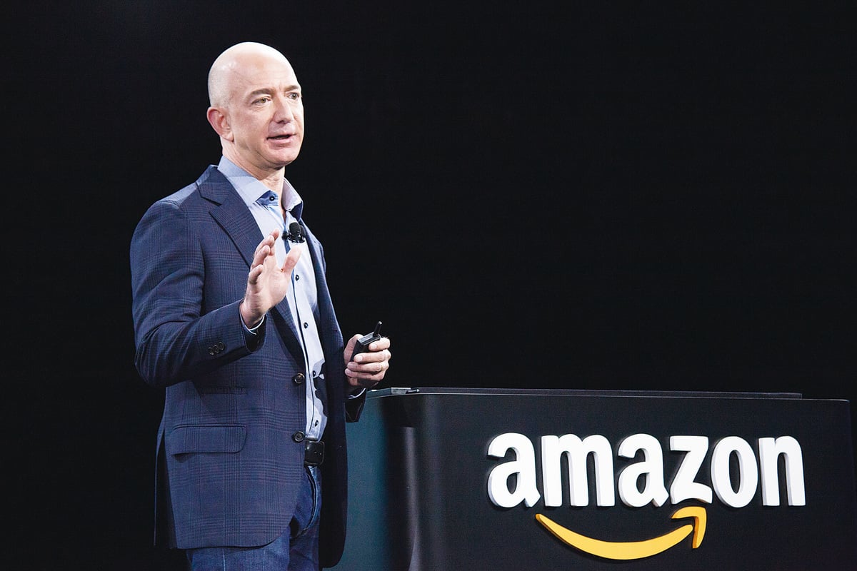 亞馬遜公司的創辦人兼總裁Jeff Bezos。（Getty Images）