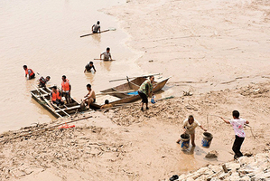 大陸媒體報道黃河水清 專家：理論上黃河正在死去