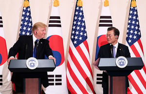 特朗普促成出售先進武器 美韓協議最大限度制裁北韓