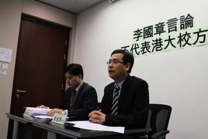 葉建源再要求港大校委會 澄清李國章「吸毒論」