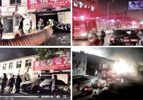 北京大興區一公寓突發火災 釀十九死八傷